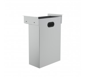 Under counter wastebin 20L 304 stainless steel brushed